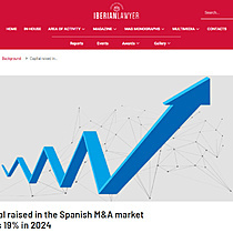 Capital raised in the Spanish M&A market grows 19% in 2024